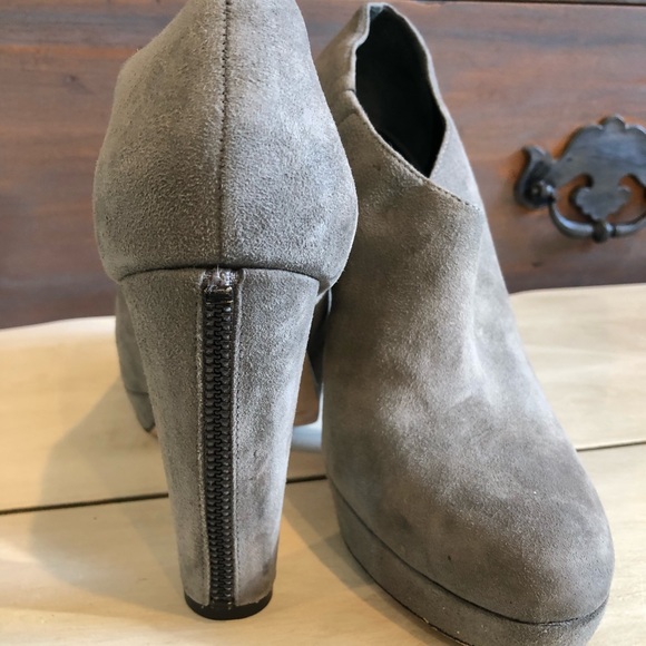 Cole Haan … platform heel suede ankle boots - Picture 2 of 16
